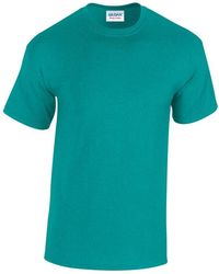Gildan - Plain Cotton Heavy T-Shirt - Lyst