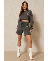 MissPap - Acid Wash Pantone Oversized Sweatshirt - Lyst