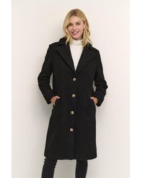 Kaffe - Anne Knee-Length Coat - Lyst