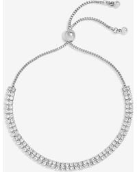 Jon Richard - Plated Pave Toggle Bracelet - Lyst