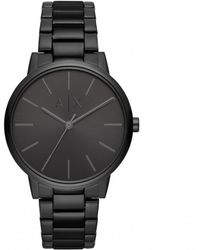 Armani Exchange - Stainless Steel Fashion Analogue Quartz Watch - Ax2701 - Lyst