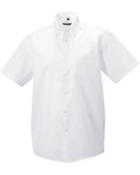 Russell Collection - Ultimate Non-Iron Short-Sleeved Shirt - Lyst