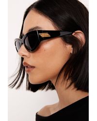 Nasty Gal - Wide Frame Sunglasses - Lyst