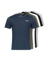 Bench - 5 Pack Cotton 'Oliver' T-Shirts - Lyst
