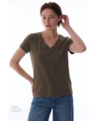 Penti - Modal V-Neck T-Shirt - Lyst
