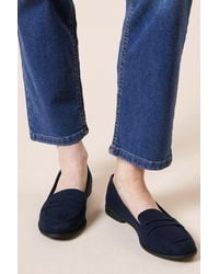 Dorothy Perkins - Wide Fit Lara Penny Loafers - Lyst