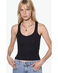 Busem - V-Neck Ribbed Tank Top - Lyst
