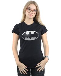 Dc Comics - Batman Spot Logo Cotton T-shirt - Lyst
