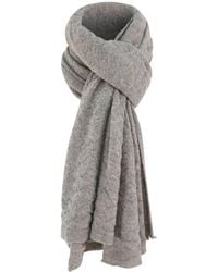 Alpaca Apparel - Alpaca Textured Wrap Pebble - Lyst