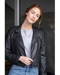 Lakeland Leather - 'gleve' Leather Racer Jacket - Lyst