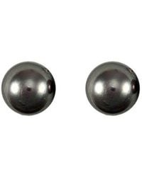 Jewelco London - 9Ct Peacock Akoya Pearl Stud Earrings 7-7.5Mm - Lyst