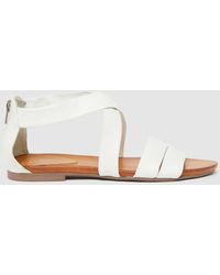 PRINCIPLES - Polly Leather Footbed Sandal - Lyst