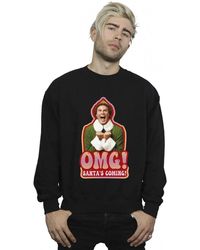 Elf - Santa Is Coming Sweatshirt - Lyst