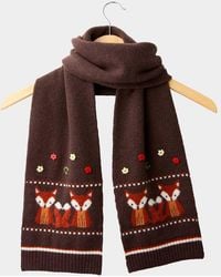 Joe Browns - Cosy As A Fox Knitted Scarf - Lyst