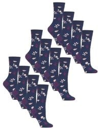 Heat Holders - 12 Pairs Ultra Lite Soft Thermal Socks - Lyst