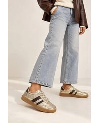 LARANGE - Suede Lace-Up Casual Trainers - Lyst