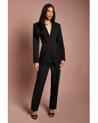 Coast - Pleat Front Straight Leg Formal Trouser - Lyst