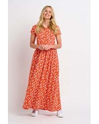 Brakeburn - Floating Floral Maxi Dress - Lyst