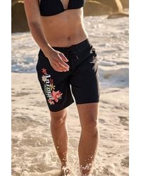 Animal - 'Nora' Quick Dry Adjustable Tie Waist Repreve Our Ocean Board Shorts - Lyst