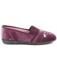 Sleeper - Inez Gusset Throat Patterned Slippers - Lyst