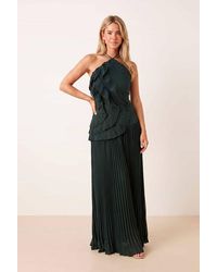 Style Cheat - Pleated Halter Tie Dress - Lyst