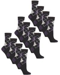 Heat Holders - 12 Pairs Ultra Lite Soft Thermal Socks - Lyst