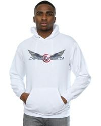 Marvel - Falcon & The Winter Soldier Captain America Logo Hoodie - Lyst