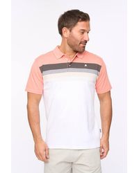 Bewley & Ritch - Danson 100% Cotton Yarn-Dyed Striped Polo Shirt - Lyst