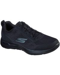 Skechers - 'go Walk Arch Fit Idyllic' Polyester Trainers - Lyst