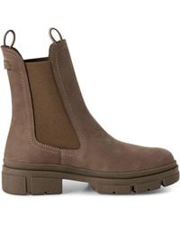 Infinity Leather - Tamaris Leather Classic High Pull-On Chelsea Ankle Boots - Lyst