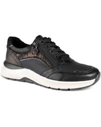Pavers - Relife Flexible Zip & Lace Trainers - Lyst