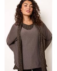 Blue Vanilla - Long Sleeve Round Neck Top - Lyst