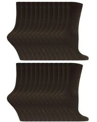 Sock Snob - 24 Pairs Plain Cotton Rich Dress Socks - Lyst