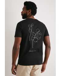 Burton - Black Short Sleeve Stockholm Print T-shirt - Lyst