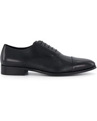 Dune - Wide Fit 'slating' Leather Oxfords - Lyst