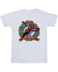 Marvel - Be Merry Cotton T-Shirt - Lyst