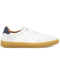 Dune - 'Theos' Leather Trainers - Lyst