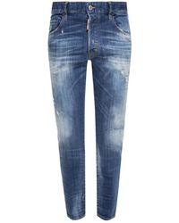 DSquared² - Skater Jean Worn Effect Jeans - Lyst