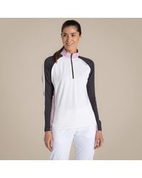 Craghoppers - Nosilife Ivybridge Insect-Repellent Half-Zip Long Sleeved Golf Top - Lyst