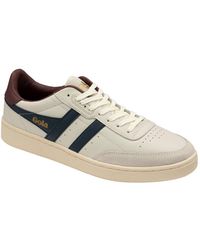 Gola - 'contact' Leather Lace-up Trainers - Lyst