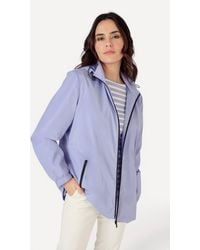 DAMART - 1 Lightweight Coat Plain Regular Length Woven Polyester - Lyst