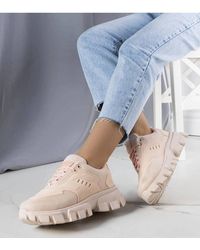 Love Lace - Sport Sneakers On Massive Sole For Summer Comfort Style - Lyst