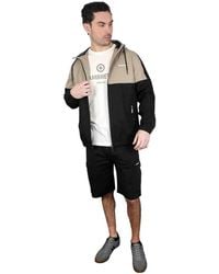 Lambretta - Rubberised Logo Cargo Shorts - Lyst