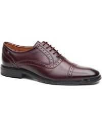 Base London - Ascot Toe Cap Oxford Shoe - Lyst