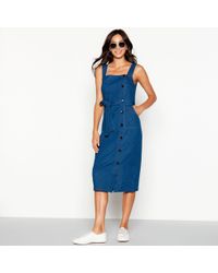 red herring denim dress