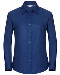 Russell Collection - Oxford Long-Sleeved Shirt - Lyst