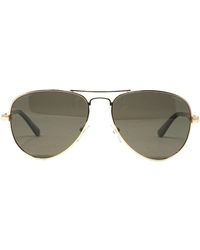 Police - Splc15 300p Gold Sunglasses - Lyst