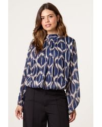 Blue Vanilla - Long Sleeve Turtleneck Blouse - Lyst