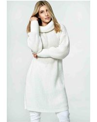 Love Lace - Long Turtleneck Jumper Loose Fit Sweater - Lyst