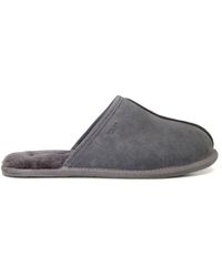 Dune - 'forssee' Suede Slippers - Lyst